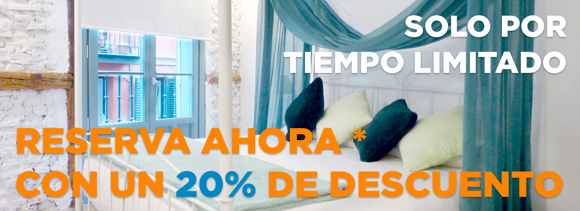 Reserva ahora con un 20% de descuento.